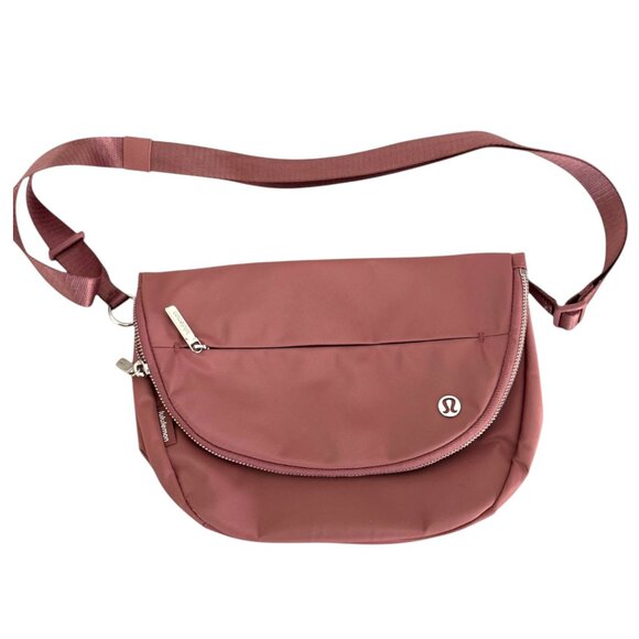 Lululemon All Night Festival Bag 5L Spiced Chai NWT Mauve Pink - Picture 4 of 6